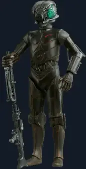 Illustration of the Droid, Class III species
