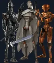 Illustration of the Droid, Class IV species