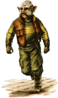 Illustration of the Sullustan species
