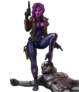 Illustration of the Zeltron species